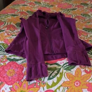 lululemon athletica Purple Teddy Jacket